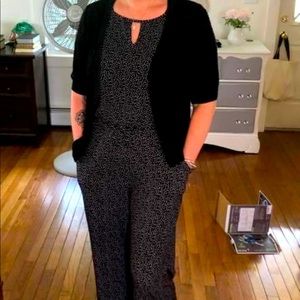 Gold Ray Lowrey Knit Jumpsuit